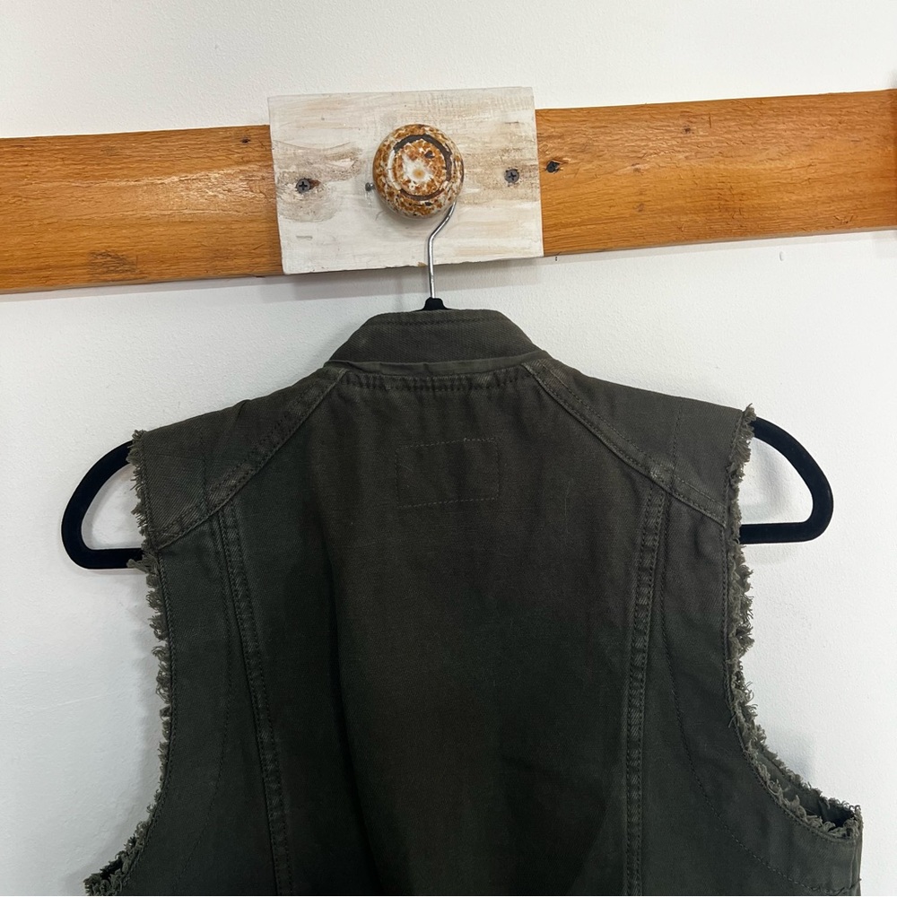 We the Free Charlie Military Style Denim Vest - Picture 9 of 13